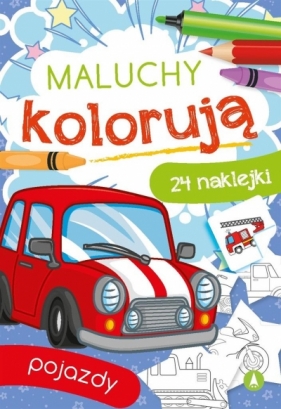 Maluchy kolorują. Pojazdy