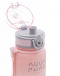 Astra, Bidon Aqua Pure 400ml - pink/grey