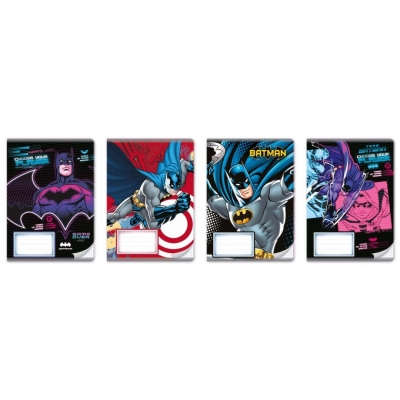 Zeszyt A5/32k. kratka Batman (mix wzorów)