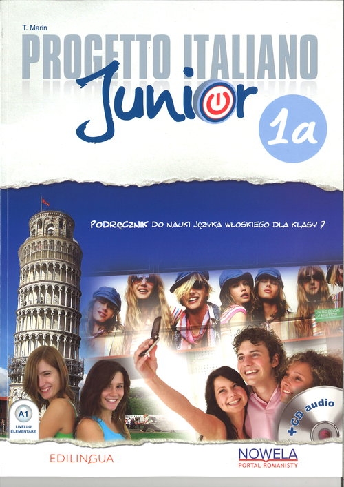 Progetto Italiano Junior 1A. Klasa 7. Podęcznik. Język włoski. Szkoła podstawowa