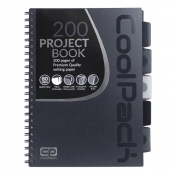 Coolpack - Project Book, kołobrulion A4 - Grey (94160CP)