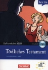 Tödliches Testament +CD Baumgarten Christian, Borbein Volker, Ewald Thomas