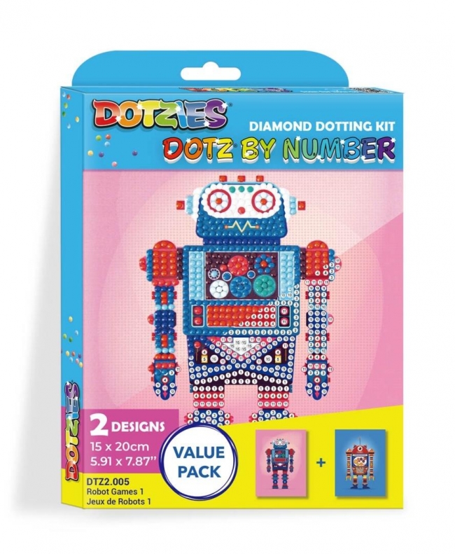 <img src='https://webimage.pl/pics/160/5/d4895225945160.jpg' style='height:440px' /> Diamond Dotz - Robot