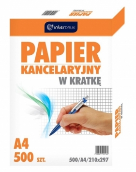 Papier kancelaryjny A4/500k, kratka (31058)