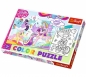 Puzzle 20 elementów Color Kucyki Pony w swojej krainie (36516)