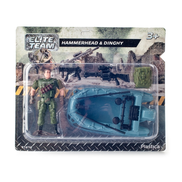 PLASTICA Hammerhead  & łódka (91616)