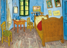 Puzzle Museum Collection 1000: Van Gogh, Bedroom in Arles (39616)