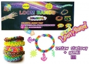Zestaw startowy gumki loom bands szydełko - <br />