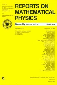 Reports on Mathematical Physics 72/2