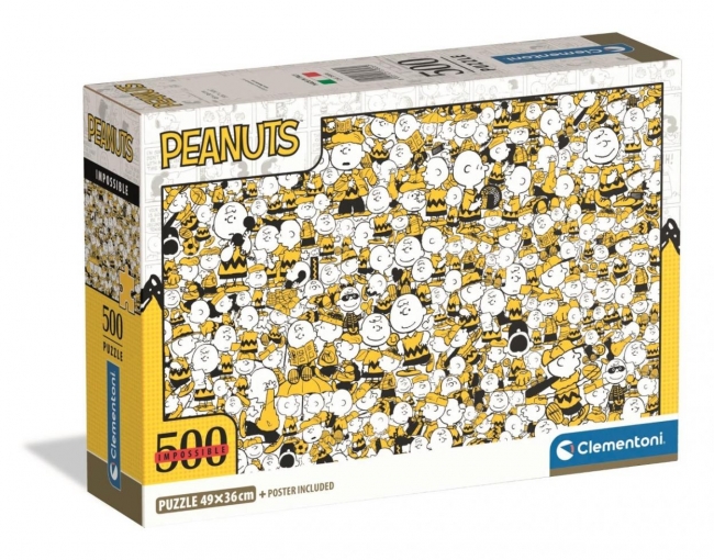 <img src='https://webimage.pl/pics/160/8/d8005125358069.jpg' style='height:440px' /> Puzzle 500 Impossible peanuts