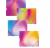 Teczka na gumkę A4 rainbow mix 80816