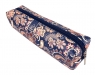  Piórnik prostokąt Paisley kwiaty blue