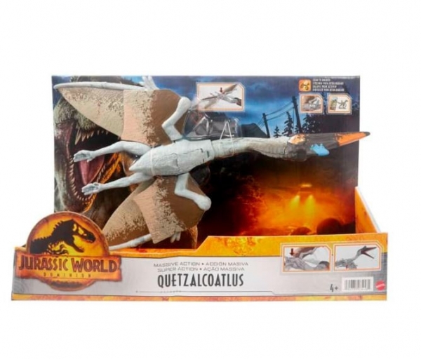 Figurka Jurassic World Kecalkoatl Dinozaur Potężny atak (HDX47/HDX48)