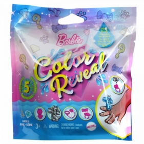 Figurki Barbie Color Reveal Zwierzątka (GTT10)