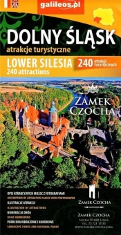 Mapa atrakcji tur. - Dolny Śląsk w. angielska w.8 - Opracowanie zbiorowe