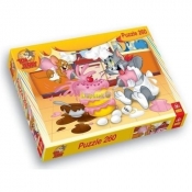 Puzzle 260 Torcik Toma i Jerryego (13116) - <br />