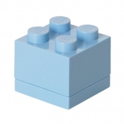 LEGO, Minipudełko klocek 4 - Jasnoniebieskie (40111736)