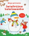 Moja pierwsza świąteczna kolorowanka z nalepkami