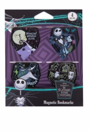Zakładki magnetyczne Disney Burton's Nightmare 4szt. wzór 3