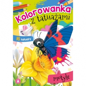 Kolorowanka z tatuażami. Motyle - Opracowanie zbiorowe