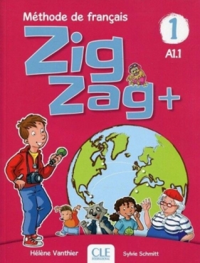 Zig Zag plus 1 A1.1, podręcznik + CD - Vanthier Helene