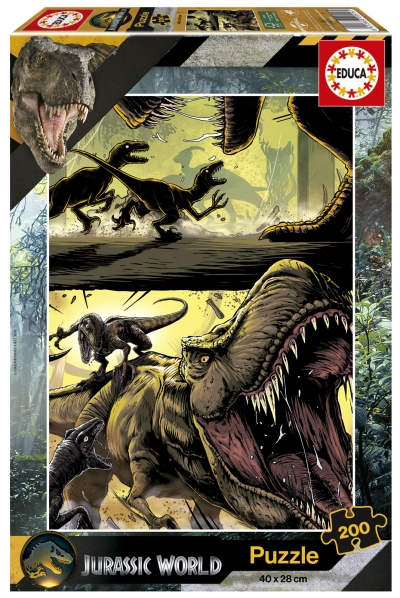 <img src='https://webimage.pl/pics/161/5/d8412668205161.jpg' style='height:440px' /> Puzzle Jurassic World 200 el 114275
