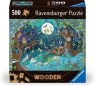 Ravensburger, Puzzle drewniane 500: Baśniowy Las (17516) Wiek: 14+