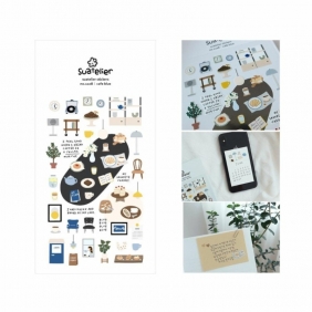 Naklejki ozdobne Suatelier - Dzień z kawą