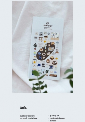 Naklejki ozdobne Suatelier - Dzień z kawą