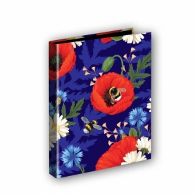 Segregator A5/2 Kwiaty Polskie Maki w fiolecie