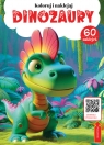 Kolorowanka z kodem QR -  Dinozaury Monika Matusiak
