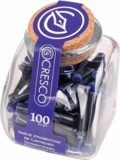 Naboje do piór niebieskie (100szt) (OUTLET - USZKODZENIE)