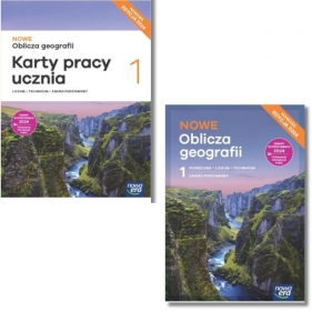 Pakiet: Podręcznik + karty pracy. NOWE Oblicza geografii 1. Zakres podstawowy. Liceum i technikum. Klasa 1. - Roman Malarz, Marek Więckowski