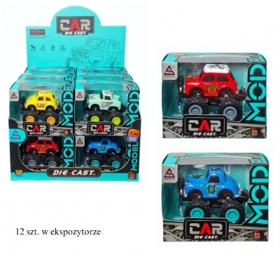 <img src='https://webimage.pl/pics/162/2/d5902496222162G9386.jpg' style='height:440px' /> Pojazd auto metalowe przewrotka