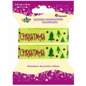 Wstążka 1,5cm/3m Xmas DD149 - 283044