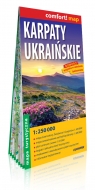 Karpaty Ukraińskie; laminowana mapa turystyczna; 1:250 000