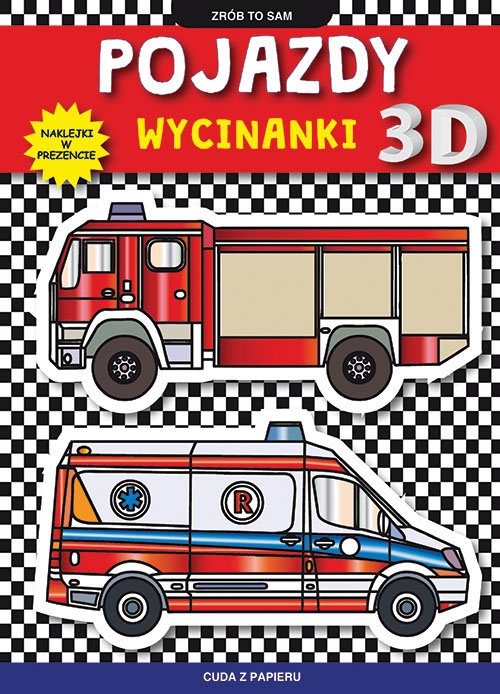 Pojazdy Wycinanki 3D