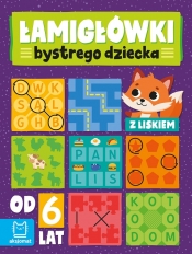 Łamigłówki bystrego dziecka z liskiem od 6 lat - Beata Karlik, Bogusław Michalec