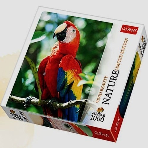 Puzzle 1000 Ara czerwona Honduras Nature Limited Edition Vivid Beauty (10516)