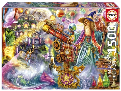 <img src='https://webimage.pl/pics/162/6/d8412668196162.jpg' style='height:440px' /> Puzzle 1500 Czarodziejskie zaklęcie 111661