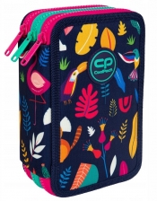 Coolpack, Piórnik potrójny z wyposażeniem Jumper 3 - Lady Color (F067702)