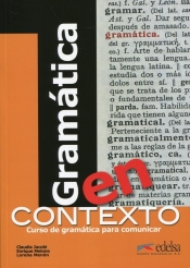Gramatica en contexto Książka