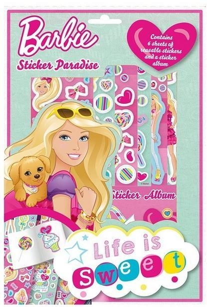 Barbie. Life is sweet - Naklejki z albumem