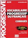 Vocabulaire progressif intermediare klucz 3ed A2 B1 (Uszkodzona okładka) Miquel Claire, Goliot-Lete Anne