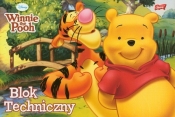 Blok techniczny A4 Kubuś Puchatek - <br />