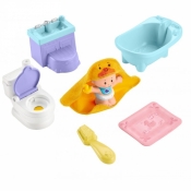 Little People: Zestaw kąpiel i toaleta bobasa z akcesoriami (GKP64/GKP66)