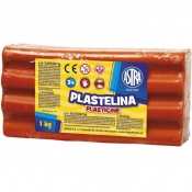 Plastelina Astra, 1 kg - czerwona (303111006)