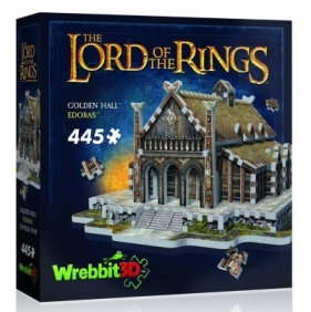 Wrebbit Puzzle 3D 445 el. Złoty Dwór Edoras