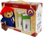 Zestaw: miś Paddington w niebieskim płaszczyku + 2 książeczki - Michael Bond