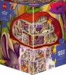 Puzzle 1000 Apartamenty w środku grzyba (+plakat)
